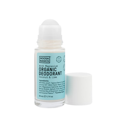 Roll On Deodorant with Magnesium / Bi-Carb Free - Coconut & Lime