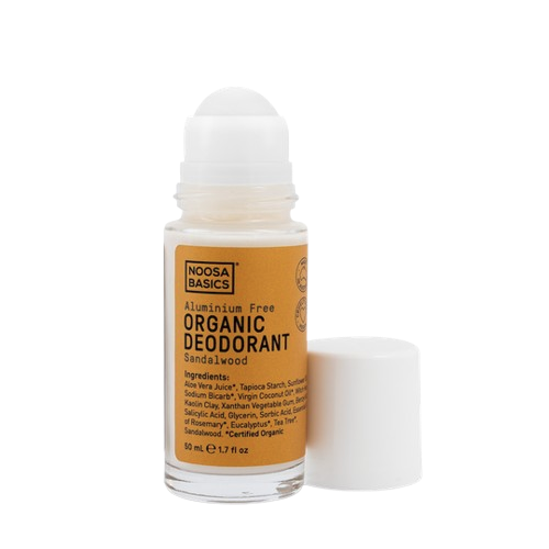 Noosa Basics organic Roll On Deodorant - Sandalwood