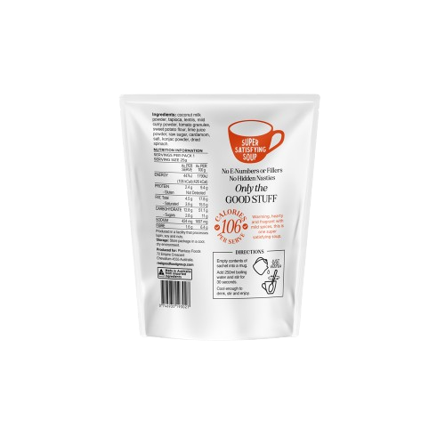 plantasy foods natural vegan and gluten free cuppa soup back
