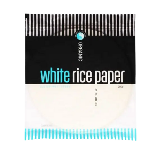 Organic White Rice Paper SPIRAL FOODS