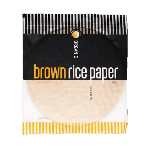 Spiral Foods Brown Rice Paper Rolls – Gluten-Free, Plant-Based Wrappers ...