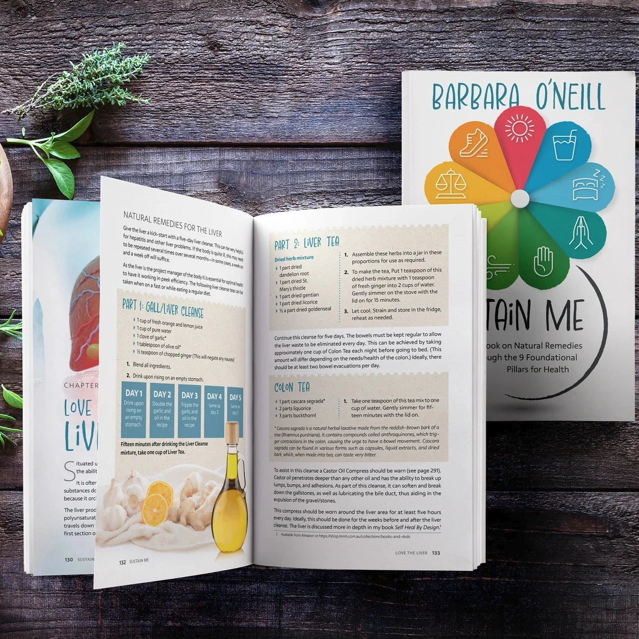 barbara o'neill sustain me book styled