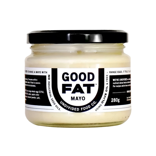 undivided food co. good fat mayo, seed oil free