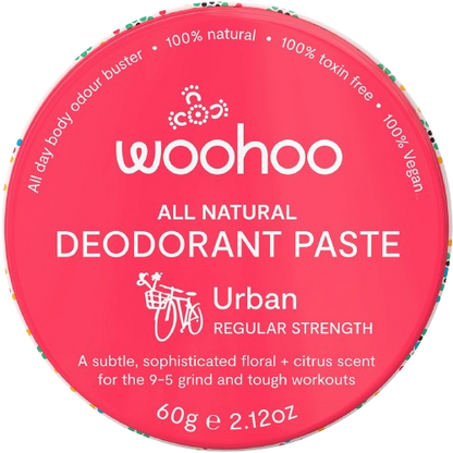 woohoo all natural deodorant paste urban