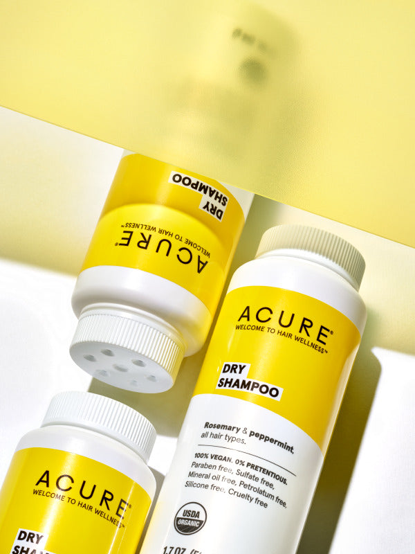 ACURE dry shampoo all hair types styled image
