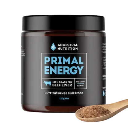 Primal Energy - Grass Fed Beef Liver ANCESTRAL NUTRITION