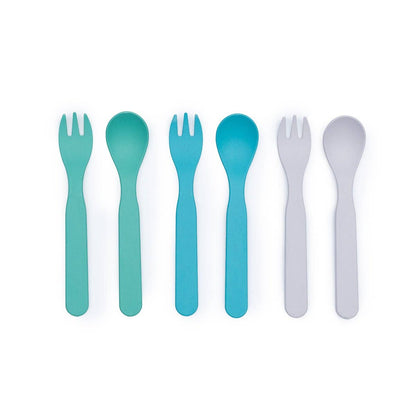 Plant-Based 3 Pack of Cutlery Bundle - Lagoon