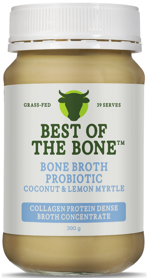 Bone Broth Concentrate - Probiotic Coconut & Lemon Myrtle