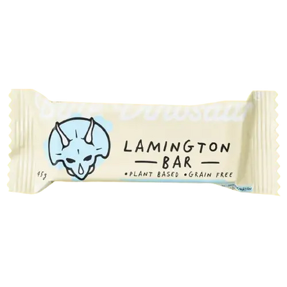 blue dinosaur bar - lamington