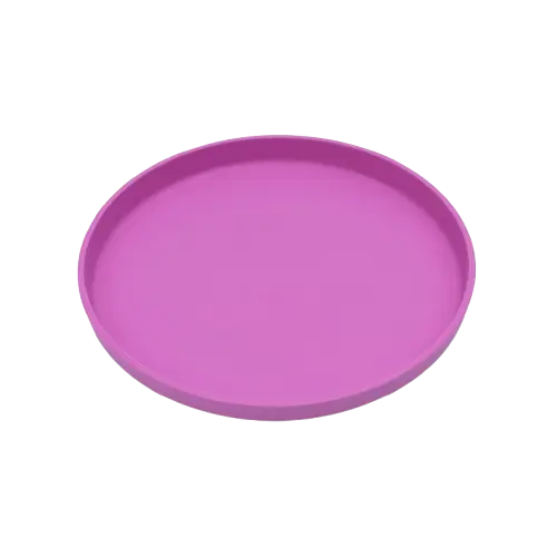 bobo and boo pink plate