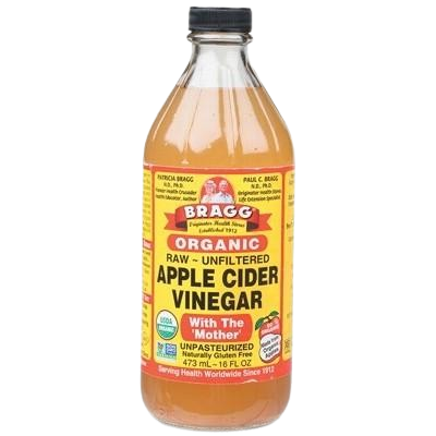Bragg Organic Apple Cider Vinegar bottle