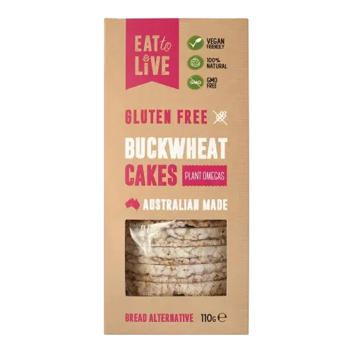 Buckwheat Cakes with PLANT OMEGAS - Chia, Flax & Hemp, eat to live