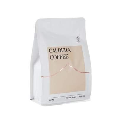 caldera coffee organic wholebean 250g