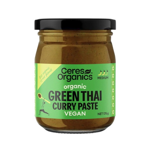 ceres organics organic vegan green thai curry paste
