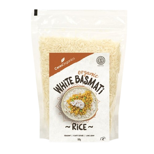 ceres organics organic white basmati rice