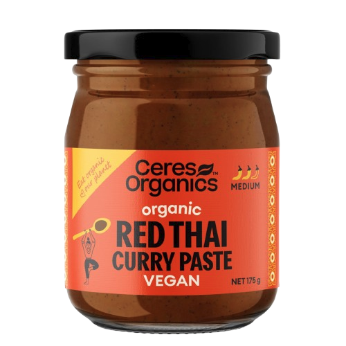 ceres organics organic red thai curry paste