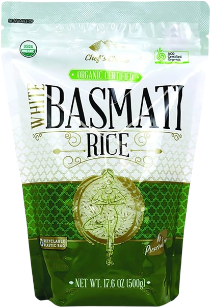 chefs choice organic basmati rice