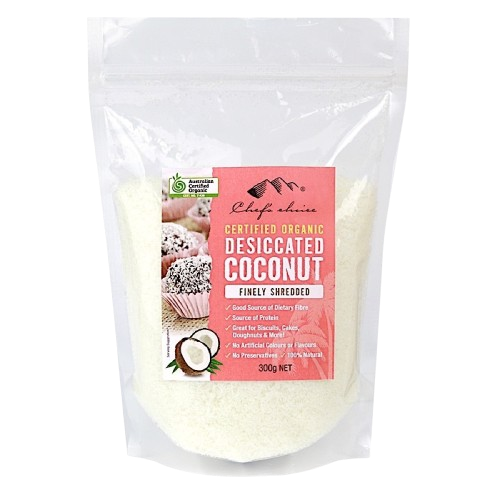 chefs choice certified organic preservative free coconut