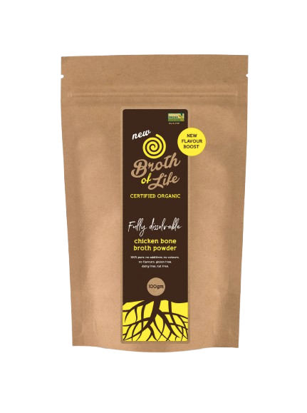 Broth of Life chicken bone broth powder - certified organic 