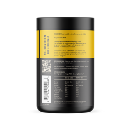 Chief Nutrition Creatine 300g side
