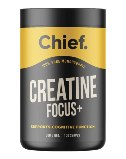 Chief Creatine Focus+ supplement . 