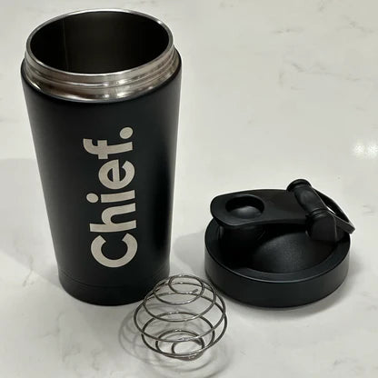 chief Stainless Steel Protein Shaker - parts