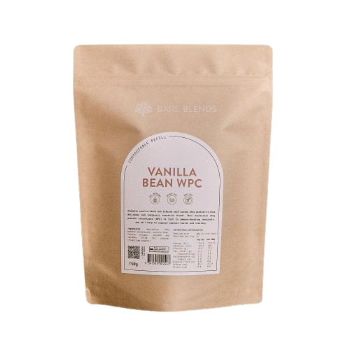 bare blends Vanilla Bean WPC 