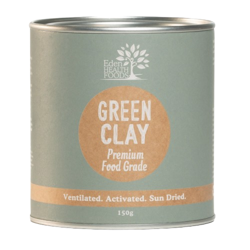 eden healthfood activated green clay