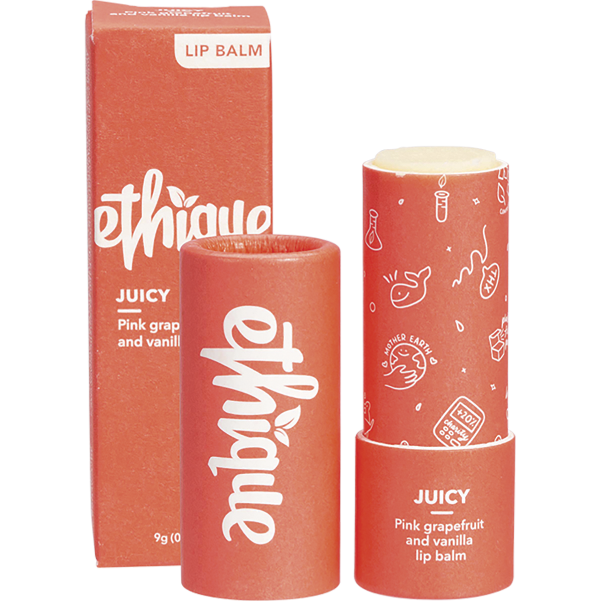 Lip Balm Juicy Pink Grapefruit & Vanilla 9g