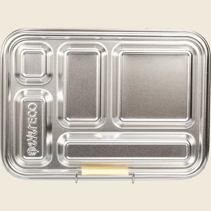 Stainless Steel 5 Compartment Bento Lunch Box - Buttercup