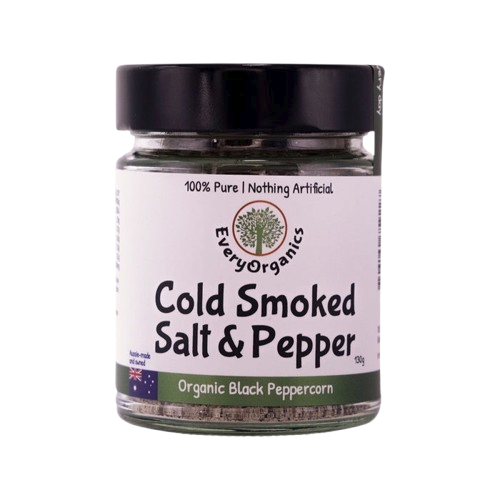 every organics cold smaoked salt and pepper