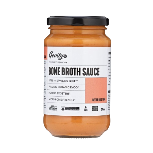 Gevity RX Bone broth sauce better belly bbq