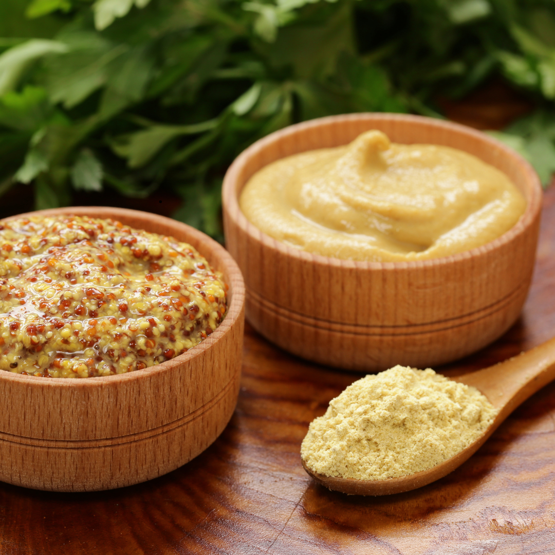 organic mustard sauces styled