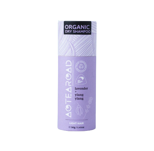 Aotearoad organic dry shampoo for light hair