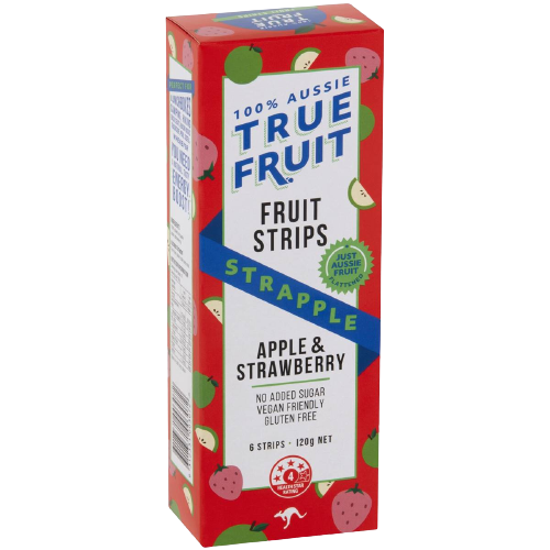 sun valley, true fruit strips, fruit bars, fruit straps, front