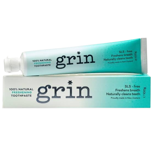 grin natural toothpaste