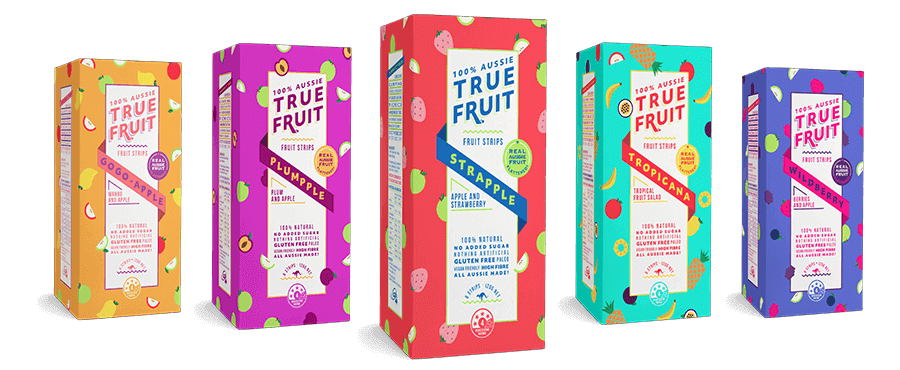 True Fruit Bars - Apple & Strawberry