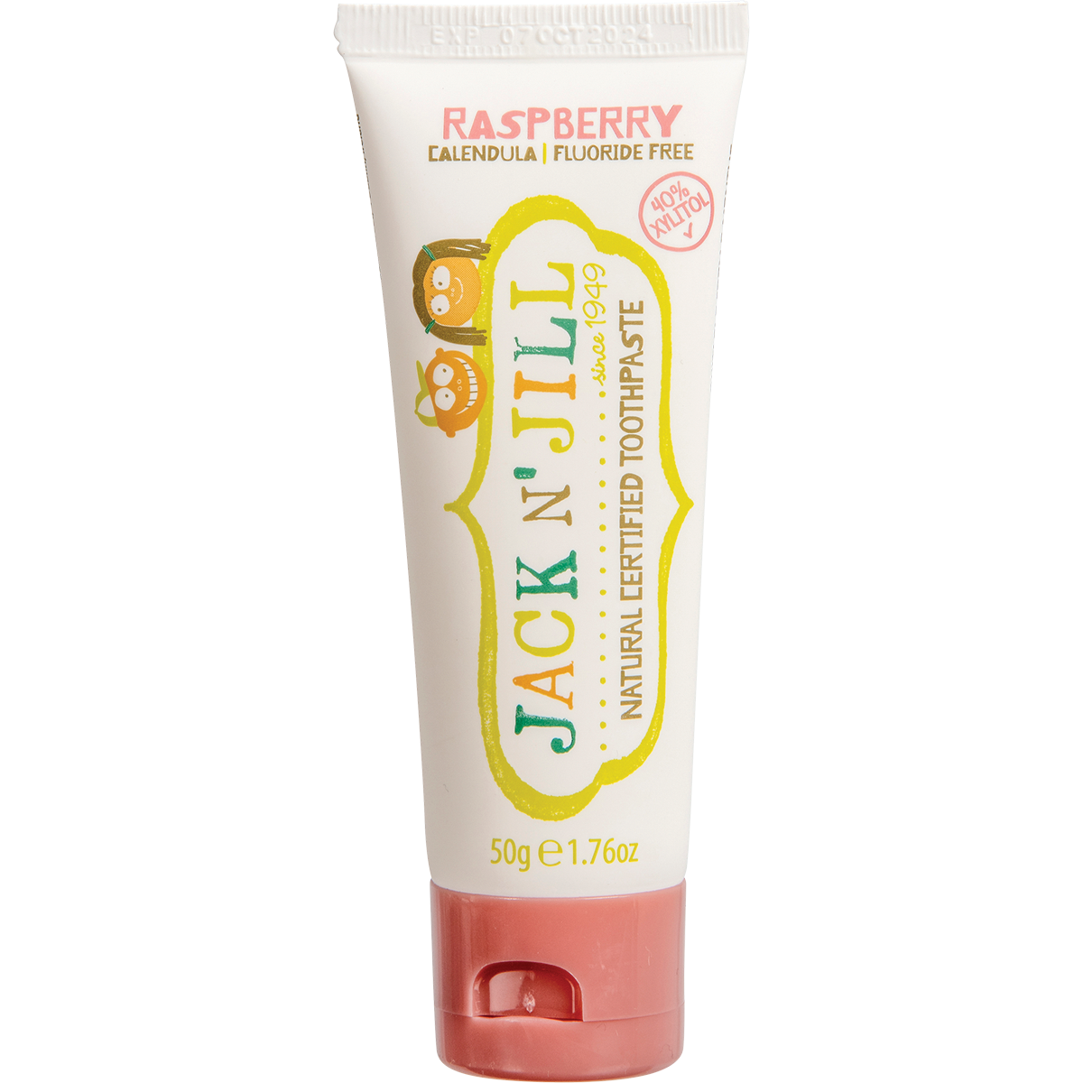 Children's Natural Toothpaste - Raspberry