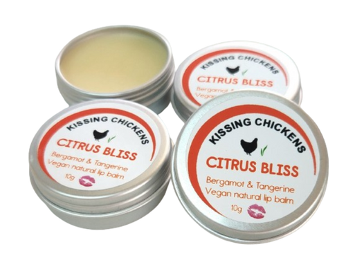 Organic Lip Balm 10g - Citrus Bliss