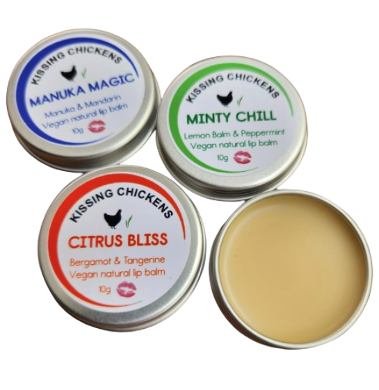 Organic Lip Balm 10g - Mint Kiss