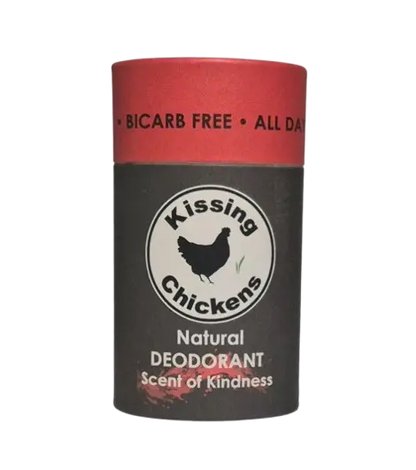 kissing chickens scent of kindness stick natural deodorant, bicarb free