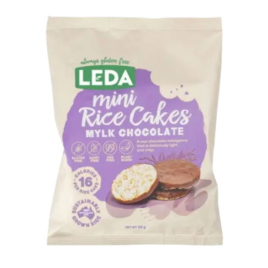 Mini Rice Cakes - Mylk Chocolate LEDA