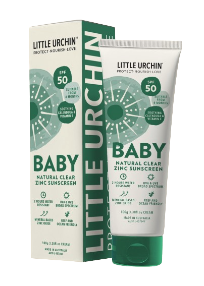 BABY Natural Clear Zinc Sunscreen SPF 50