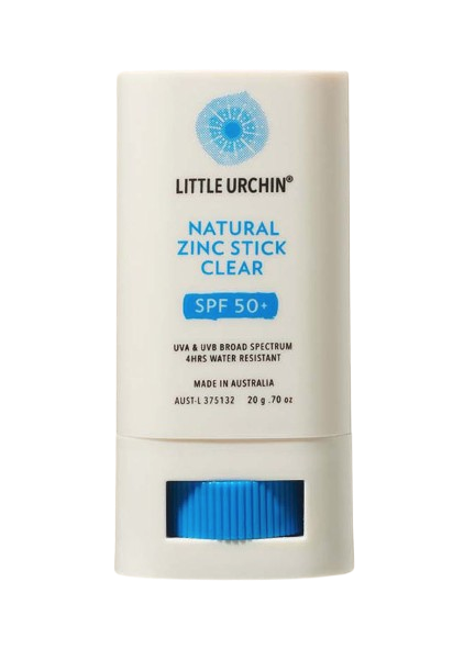 little urchin natural zinc stick clear