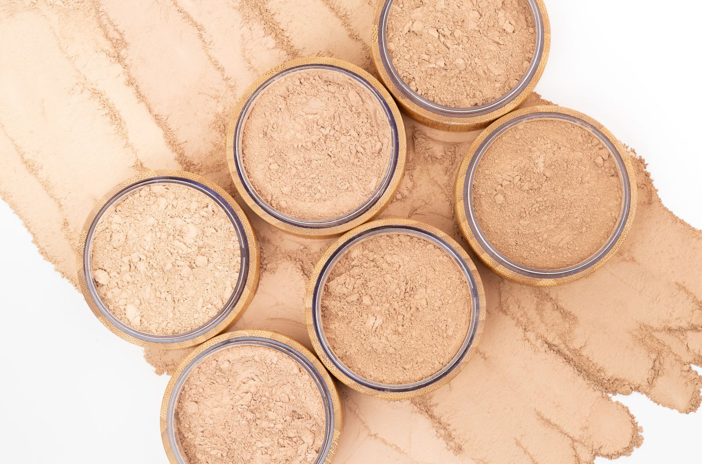 melvory mineral powder foundation range