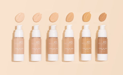 melvory tinted bb cream colour swatches 