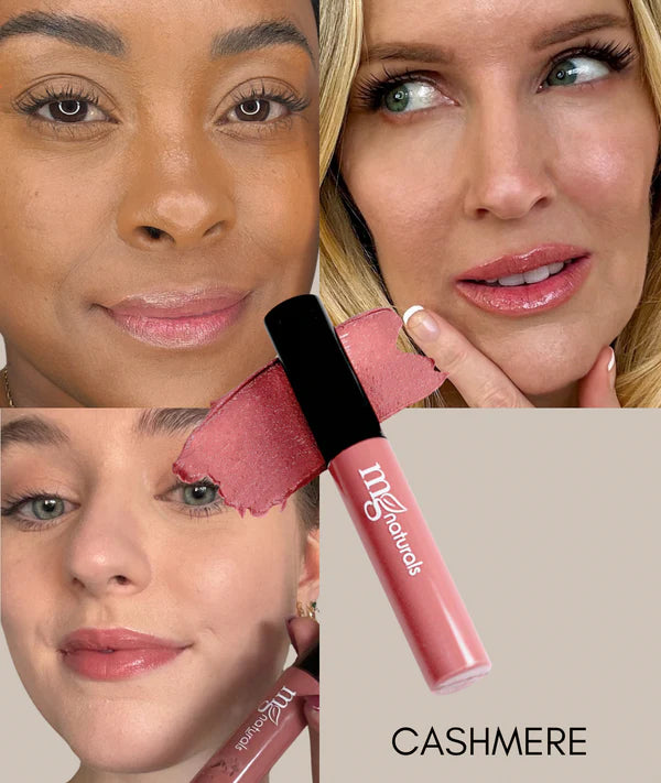 mg naturals lipgloss cashmere