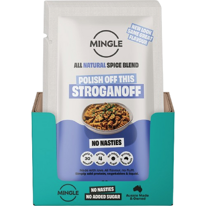 mingle stroganoff recipe base box
