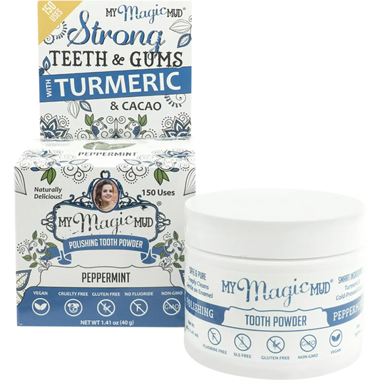 Polishing Tooth Powder - Peppermint MY MAGIC MUD