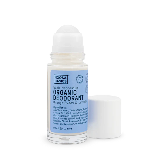noosa basics Roll On Bi-Carb Free Deodorant with Magnesium  - Sweet Orange & Lavender